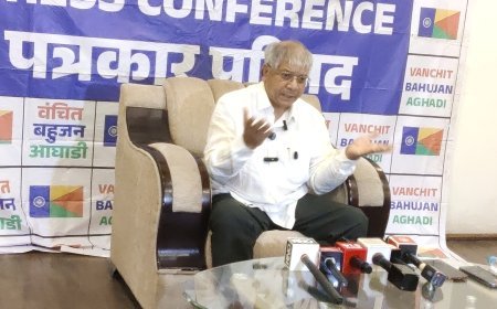 अॅड बाळासाहेब आंबेडकर यांचा भाजपा व आरएसएसवर गंभीर आरोप