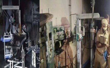 मध्यरात्री सरकारी रुग्णालयात अग्नितांडव, 3 नवजात बाळांचा होरपळून मृत्यू, 36 चिमुकल्यांना वाचवले...!