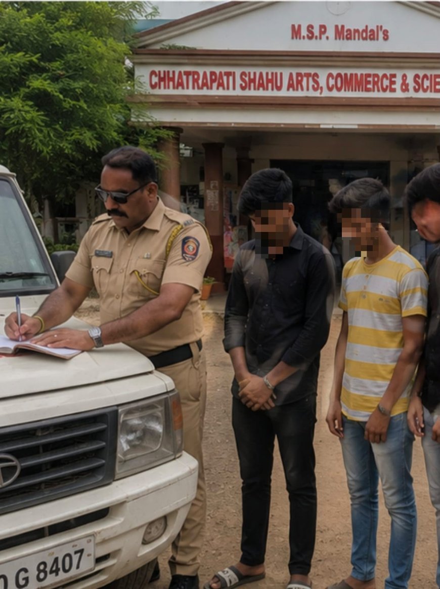 रोडरोमिओंवर ग्रामीण पोलिसांचा धडक प्रहार, शाळा महाविद्यालय परिसरात टवाळखोरी करणाऱ्या 32 जणांवर कारवाई