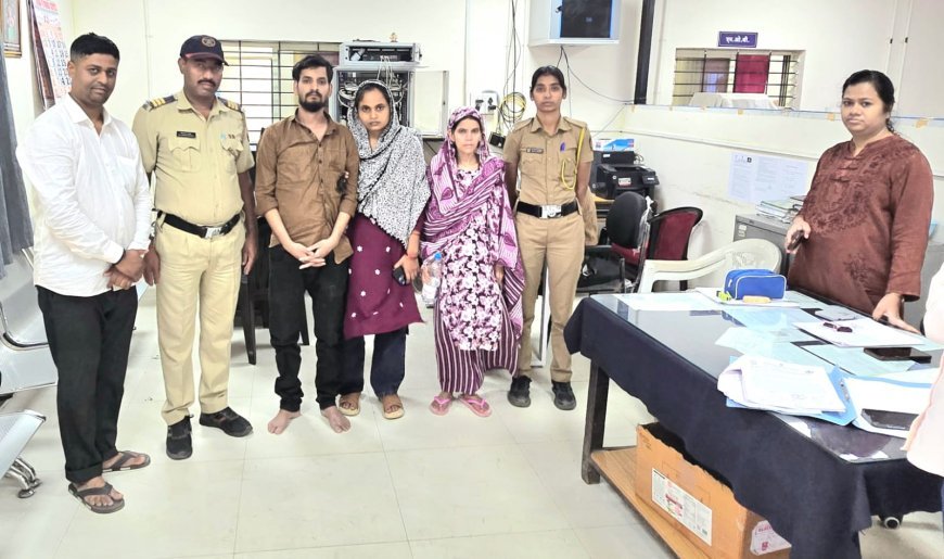 बेवारस अवस्थेत सापडलेल्या तरुणाला रेल्वे पोलीस व माणूसकीचा आधार, कुटुंबाशी घडवून आणली भेट...