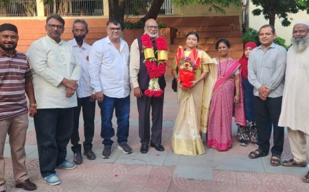 मौलाना आझाद महाविद्यालयाच्या प्राचार्य पदी पुन्हा डॉ.मकदूम फारुकी, नवखंडाच्या प्राचार्य पद डॉ.विद्या प्रधान यांच्याकडे...!