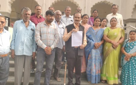 इनामी जमीनाचा प्रश्न मार्गी लावा, गुरव समाजाचे मुख्यमंत्र्यांना निवेदन...!