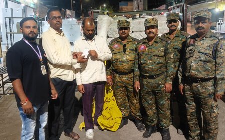 महापालिकेच्या रडारवर बाहेरून येणारे प्रतिबंधित प्लास्टिक, ट्रान्सपोर्टमधून 1080 किलो कॅरी बॅग जप्त...!