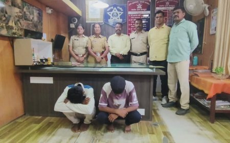 जटवाडा रोडवर पुन्हा देशी बनावटीचे पिस्तूल, तीन जीवंत काडतुसे जप्त, दोन आरोपी अटक