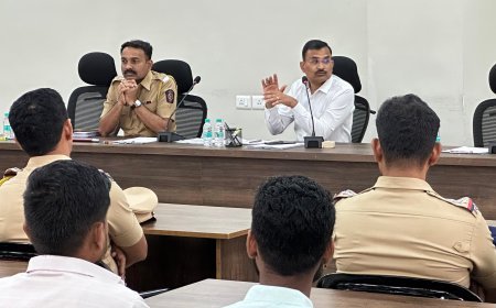 गणेशोत्सवाच्या पार्श्वभूमीवर डिजे मालक-चालक-ऑपरेटरांची बैठक संपन्न...!