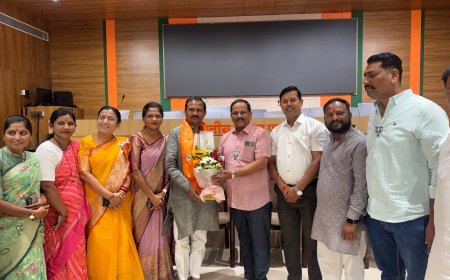 सुरेश बनकर यांची भाजपच्या पूर्व जिल्हाध्यक्ष पदी नियुक्ती