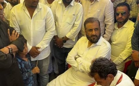 पिशोर, विज पडून मृत्यू झालेल्या कुटुंबाची इम्तियाज जलिल यांनी घेतली भेट...