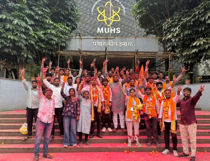 महाराष्ट्र आरोग्य विज्ञान विद्यापीठाच्या छात्रसंघ, व सिनेट निवडणुकीत अभाविपचा दबदबा, 9 जागांवर विजय