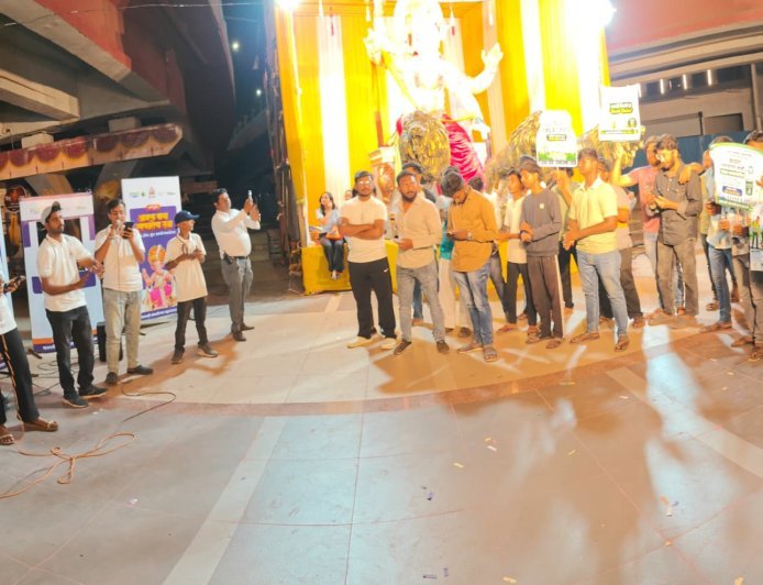 गणेशोत्सवात महापालिकेचा "आमचा बाप्पा स्वच्छतेचा राजा"च्या माध्यमातून स्वच्छतेचा जागर...