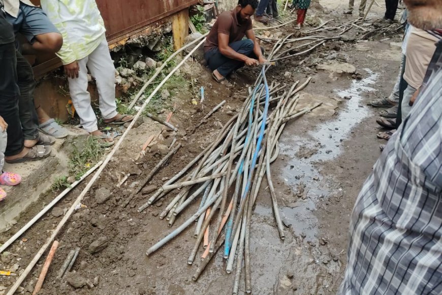 आसिफिया काॅलनीत 39 अनाधिकृत नळ कनेक्शन कट केल्याने खळबळ...दहा हजारांचा दंड वसूल