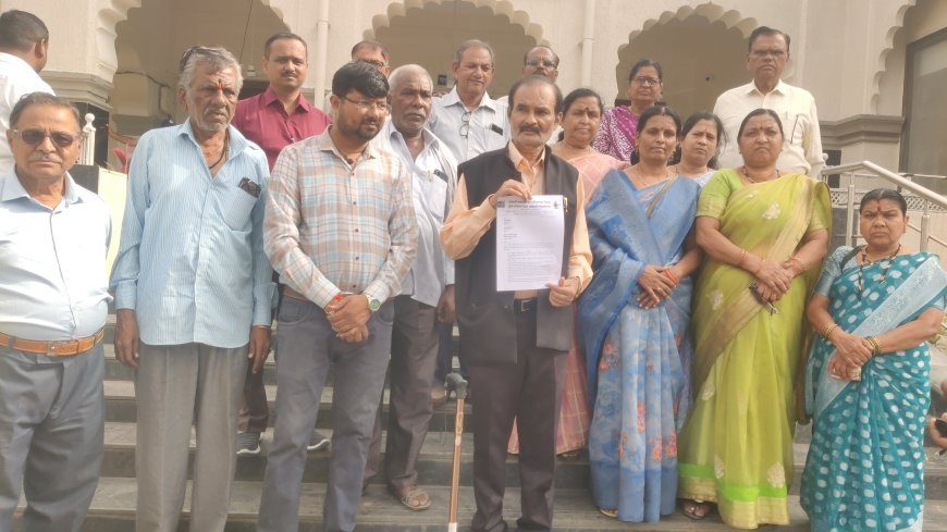 इनामी जमीनाचा प्रश्न मार्गी लावा, गुरव समाजाचे मुख्यमंत्र्यांना निवेदन...!