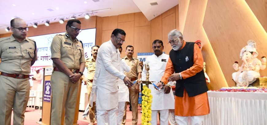 सार्वजनिक गणेशोत्सव शांततेत, सुरक्षित व उत्साहपूर्ण वातावरणात साजरा करा - पालकमंत्री संजय शिरसाठ