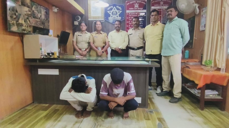 जटवाडा रोडवर पुन्हा देशी बनावटीचे पिस्तूल, तीन जीवंत काडतुसे जप्त, दोन आरोपी अटक