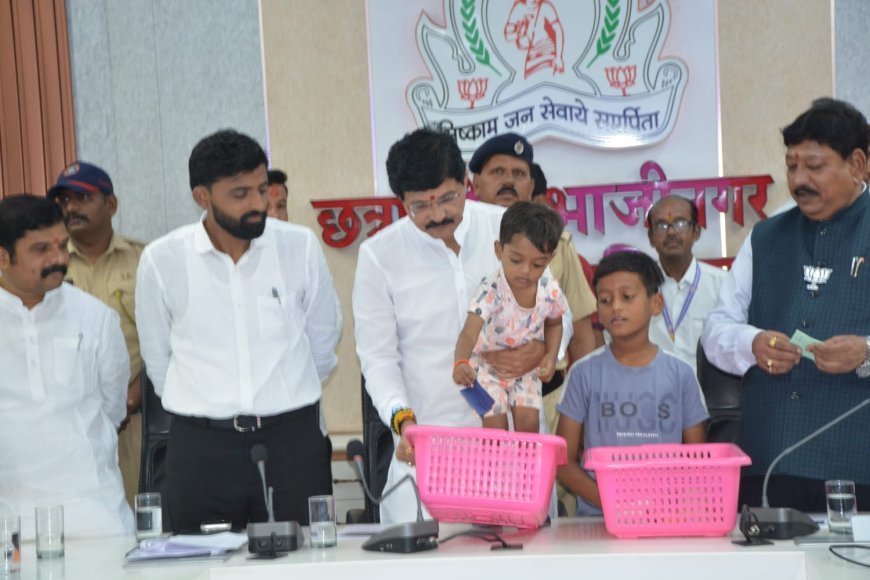 डॉ.बाबासाहेब आंबेडकर श्रमसाफल्य आवास योजने अंतर्गत 32 सदनिकांचे सोडत पद्धतीने वाटप...