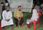 स्व.जेष्ठ पत्रकार अब्दुल कय्यूम यांच्या निवासस्थानी इम्तियाज जलील यांची सांत्वनपर भेट...