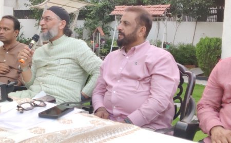 उत्तर प्रदेश विधानसभा निवडणुकीत सन्मान मिळाला नाही तर स्वबळावर लढणार निवडणूक, ओवेसींचे मोठे विधान