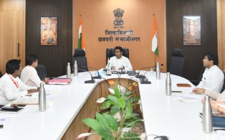 चारा उत्पादन व साठ्याबाबत संयुक्त उपाययोजना राबवा - जिल्हाधिकारी विनय गौडा जी. सी.