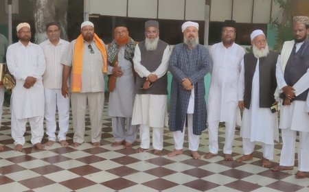 ऑल इंडिया उलमा बोर्डच्या पदाधिकाऱ्यांचा नियुक्ती कार्यक्रम उत्साहात...