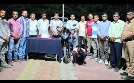 सराईत घरफोडी करणारा आरोपी जेरबंद...!