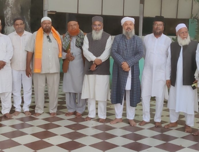 ऑल इंडिया उलमा बोर्डच्या पदाधिकाऱ्यांचा नियुक्ती कार्यक्रम उत्साहात...