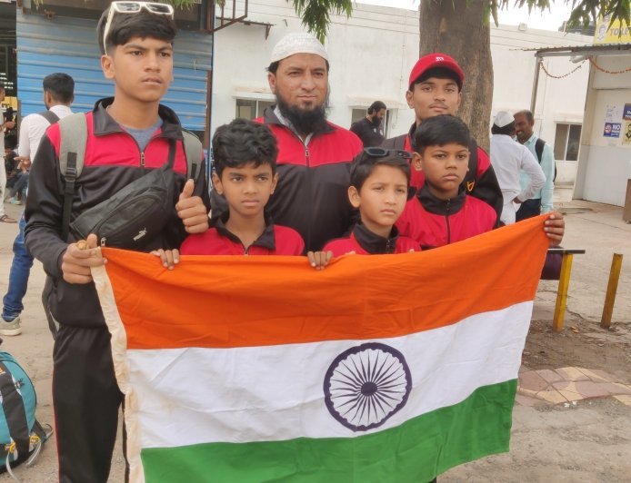बिडकीनचे तायक्वांडो खेळाडू आंतरराष्ट्रीय स्पर्धेसाठी नेपाळमध्ये रवाना....