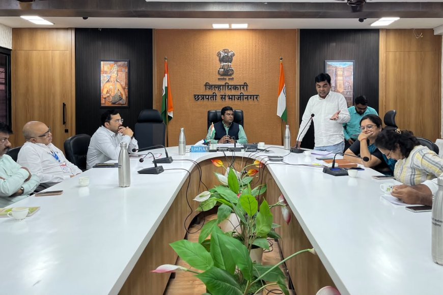 पाणी जपून वापरा - जिल्हाधिकारी विनय गौडा जी. सी.