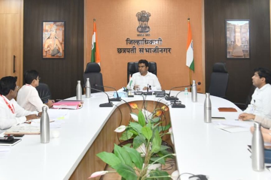 चारा उत्पादन व साठ्याबाबत संयुक्त उपाययोजना राबवा - जिल्हाधिकारी विनय गौडा जी. सी.