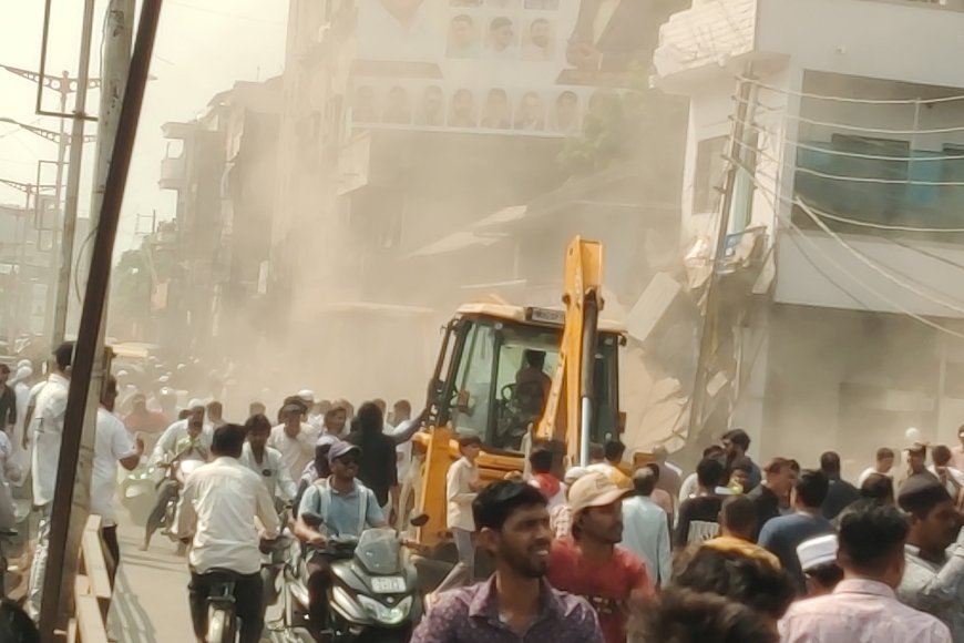 अतिक्रमण कारवाई, रोशनगेटचा श्वास मोकळा, यानंतर कटकट गेट व जीन्सी रोडवर कारवाई...!