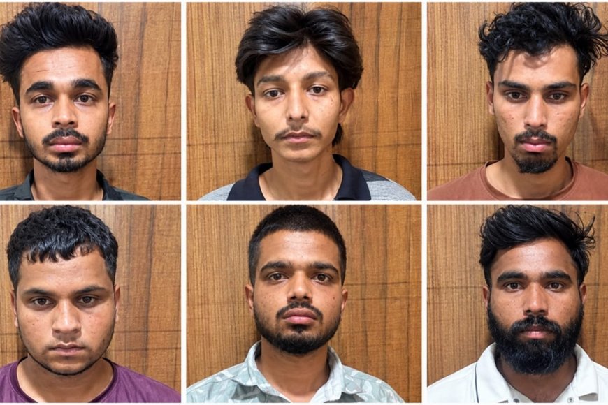 सिडको पोलीस एक्शन मोडमध्ये, 4 पिस्तूल, 11 काडतूस जप्त, 6 आरोपी अटक