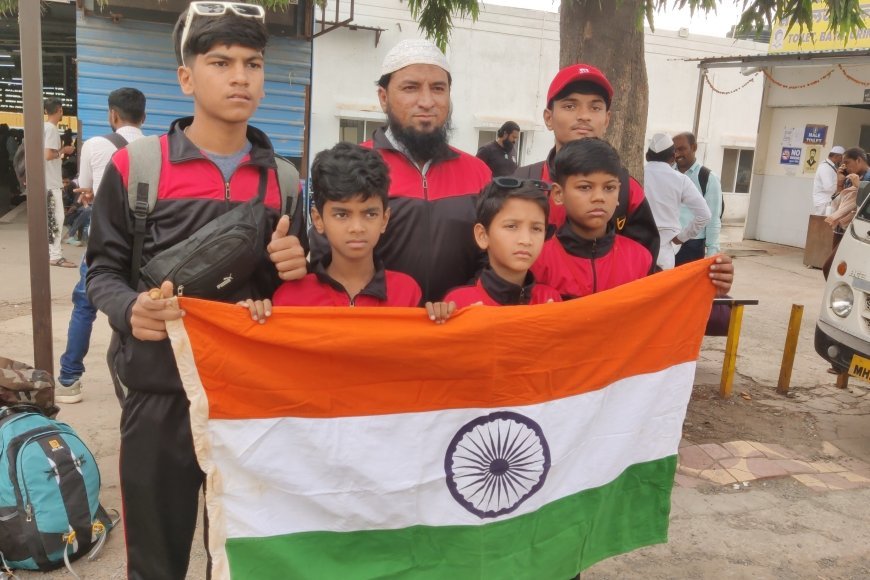 बिडकीनचे तायक्वांडो खेळाडू आंतरराष्ट्रीय स्पर्धेसाठी नेपाळमध्ये रवाना....