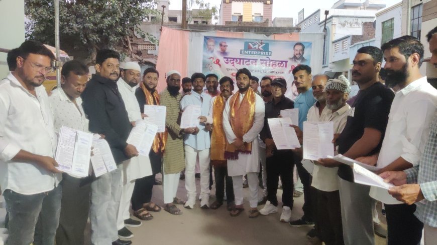 सईदा काॅलनी येथे गुंठेवारी प्रक्रिया करण्यासाठी कार्यालयाचे उद्घाटन, नागरिकांना गुंठेवारी भरण्याचे आवाहन