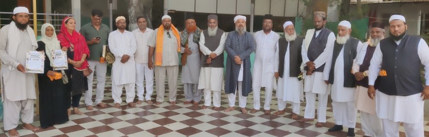ऑल इंडिया उलमा बोर्डच्या पदाधिकाऱ्यांचा नियुक्ती कार्यक्रम उत्साहात...
