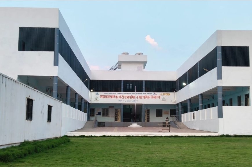 बघा किती सुंदर आहे महापालिका शाळेची इमारत...!