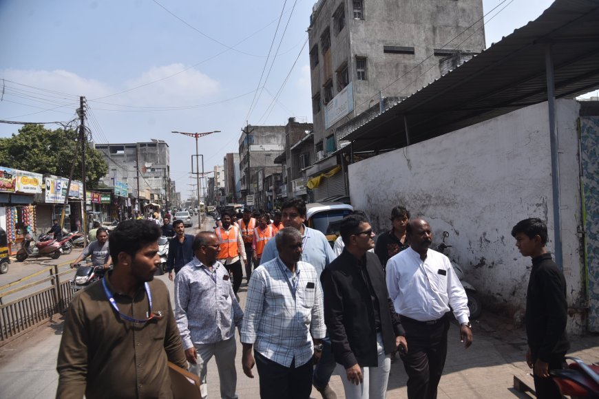 चंपा चौक ते रोशन गेट पर्यंत शनिवारी अतिक्रमण हटाव पथकाची कारवाई होणार...!