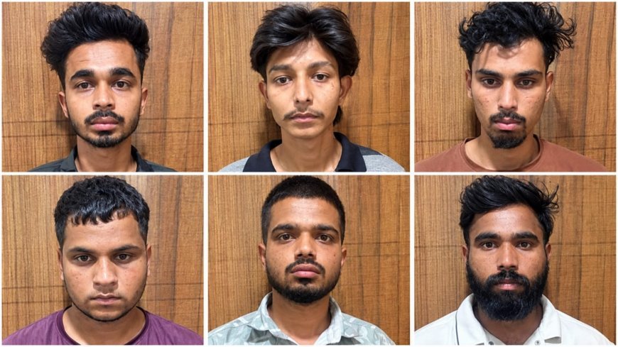 सिडको पोलीस एक्शन मोडमध्ये, 4 पिस्तूल, 11 काडतूस जप्त, 6 आरोपी अटक
