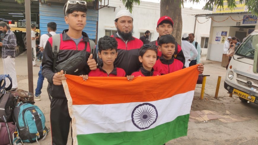 बिडकीनचे तायक्वांडो खेळाडू आंतरराष्ट्रीय स्पर्धेसाठी नेपाळमध्ये रवाना....